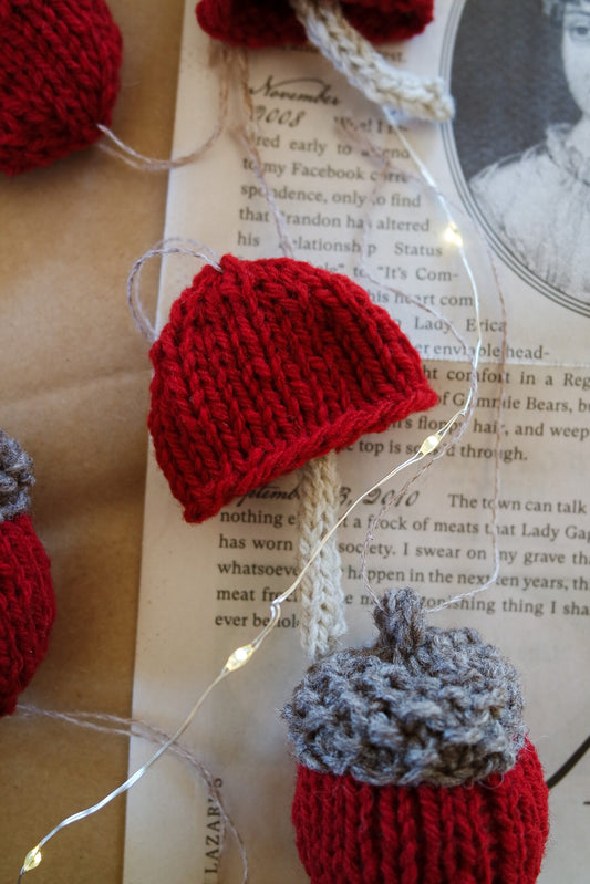 Addobbi di Natale Ghianda e Fungo