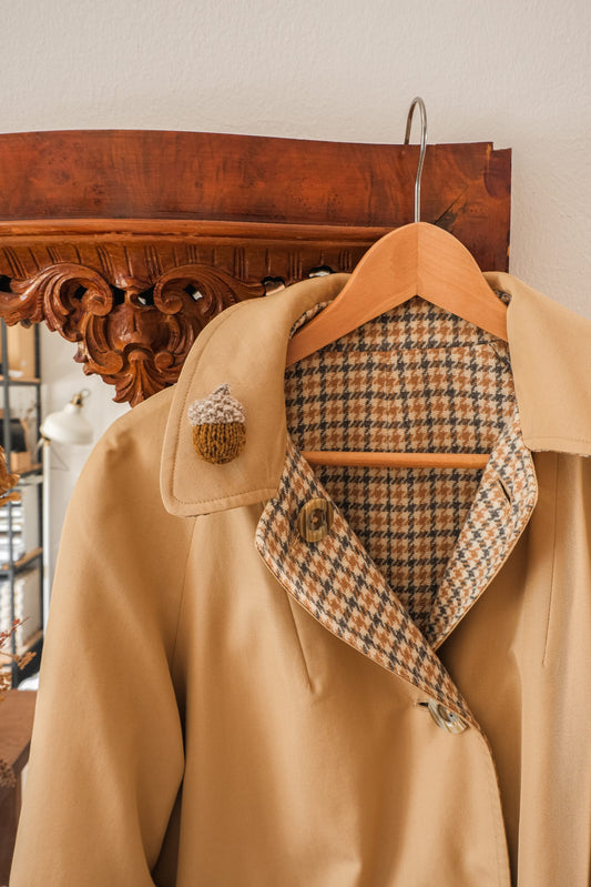 Spille ghiande in lana