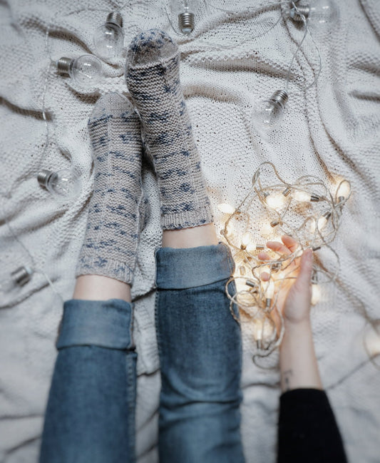 Calzini November Fog - Pattern