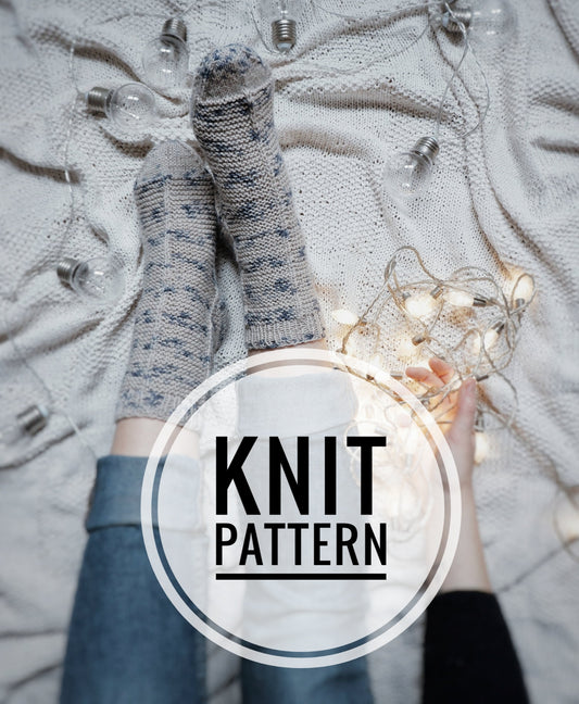 Calzini November Fog - Pattern