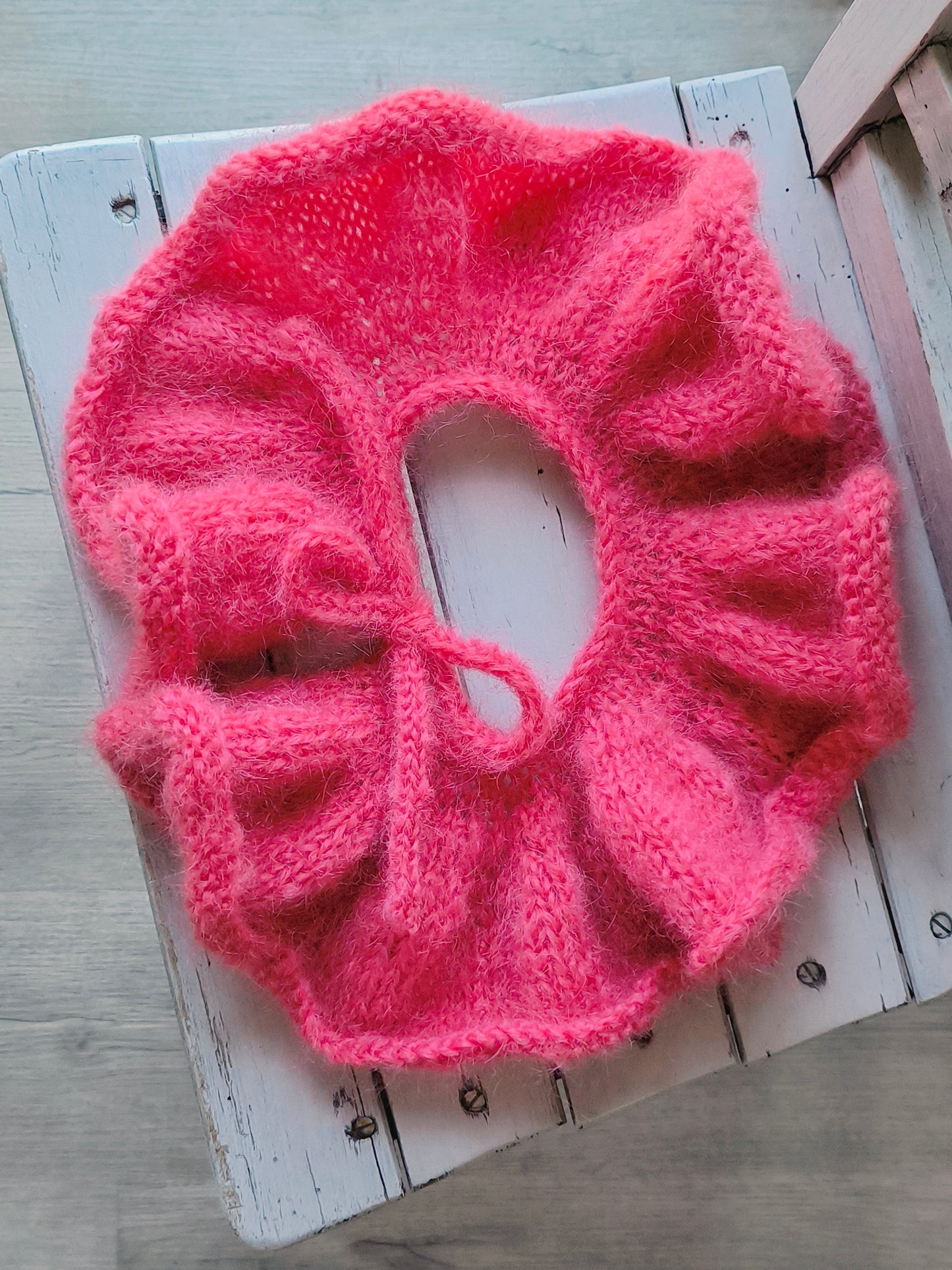 Colletti in lana e mohair