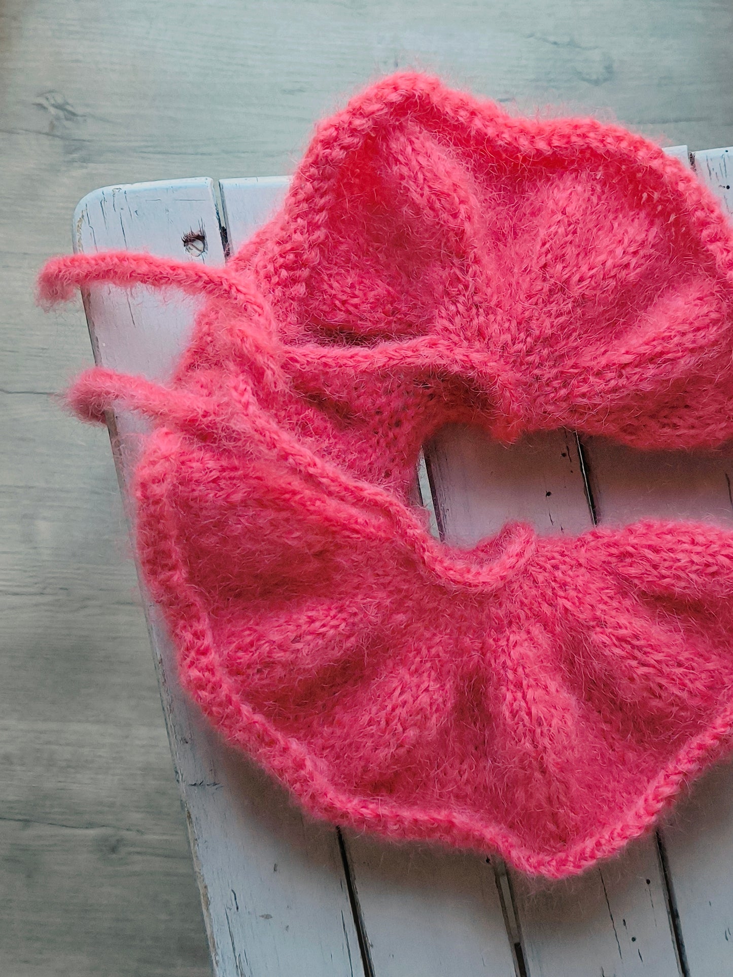 Colletti in lana e mohair