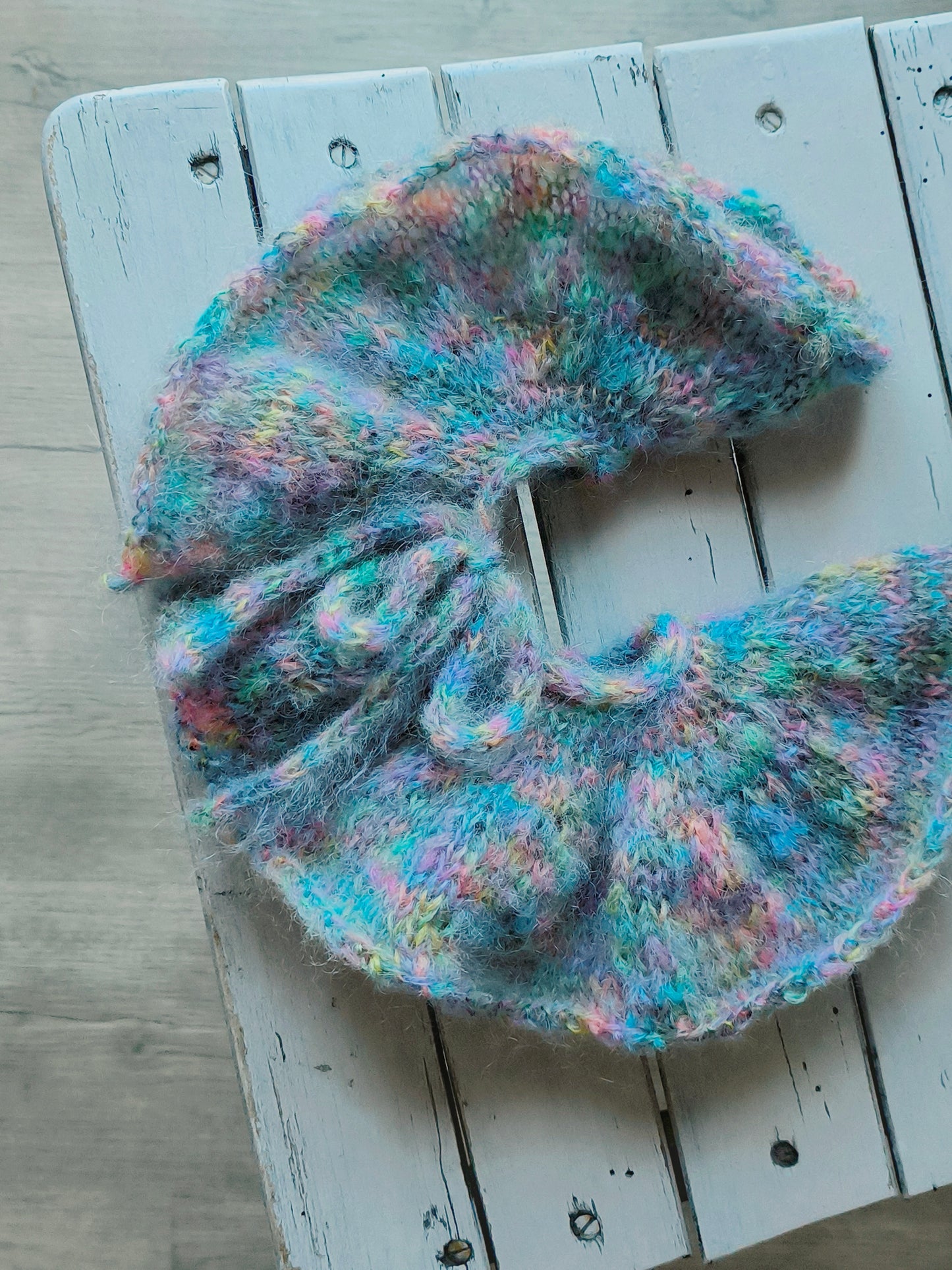 Colletti in lana e mohair