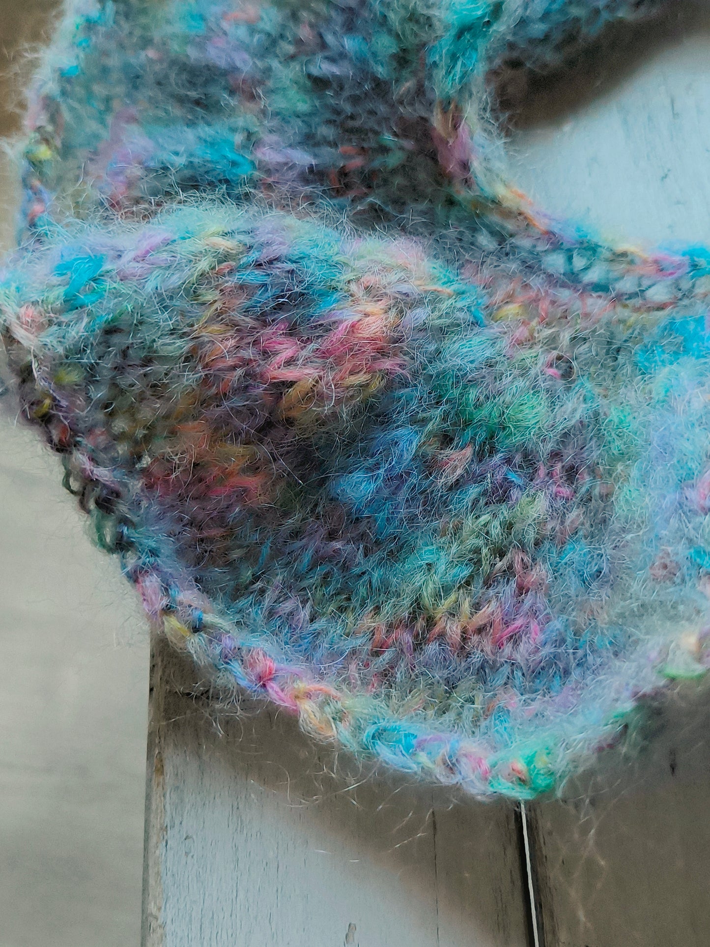 Colletti in lana e mohair