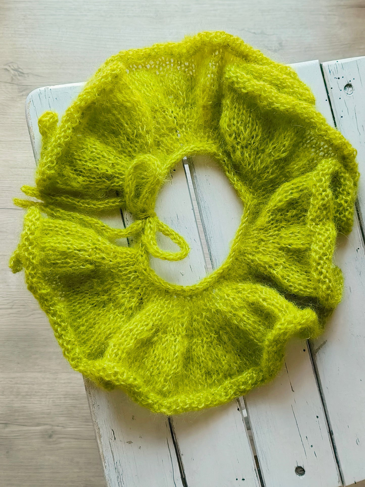 Colletti in lana e mohair