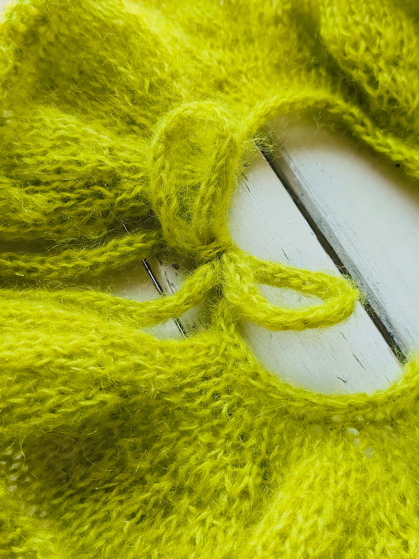 Colletti in lana e mohair