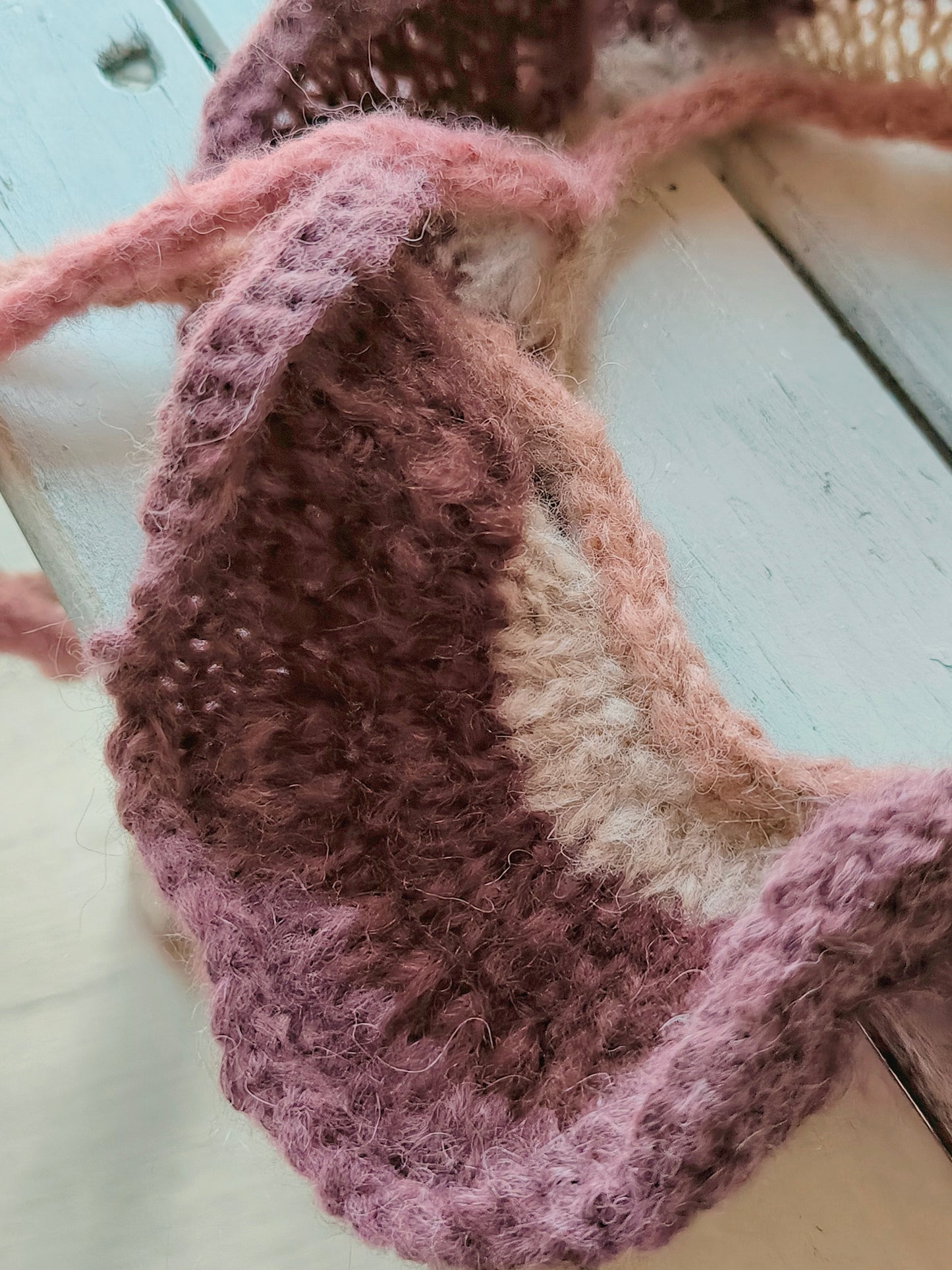 Colletti in lana e mohair