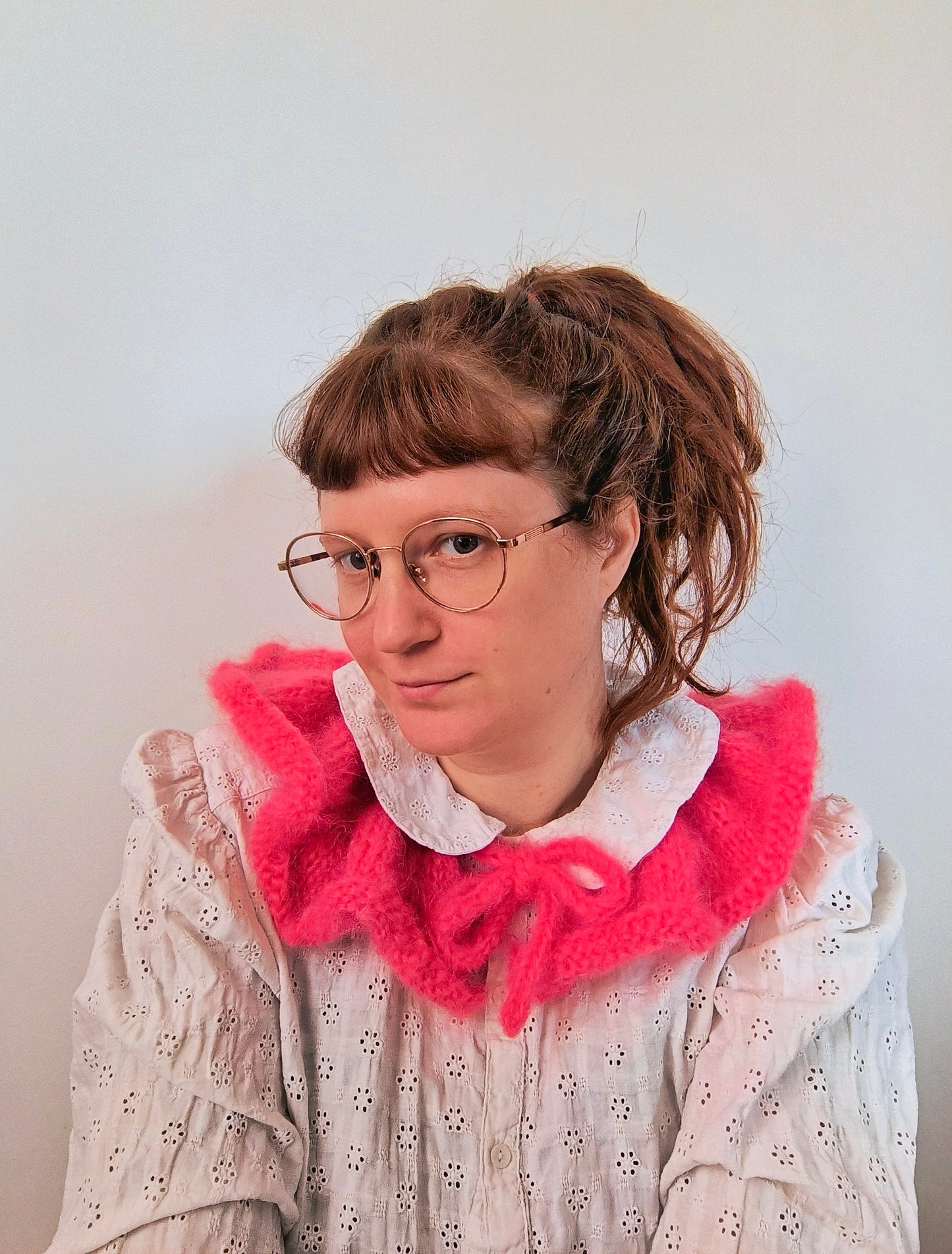 Colletti in lana e mohair