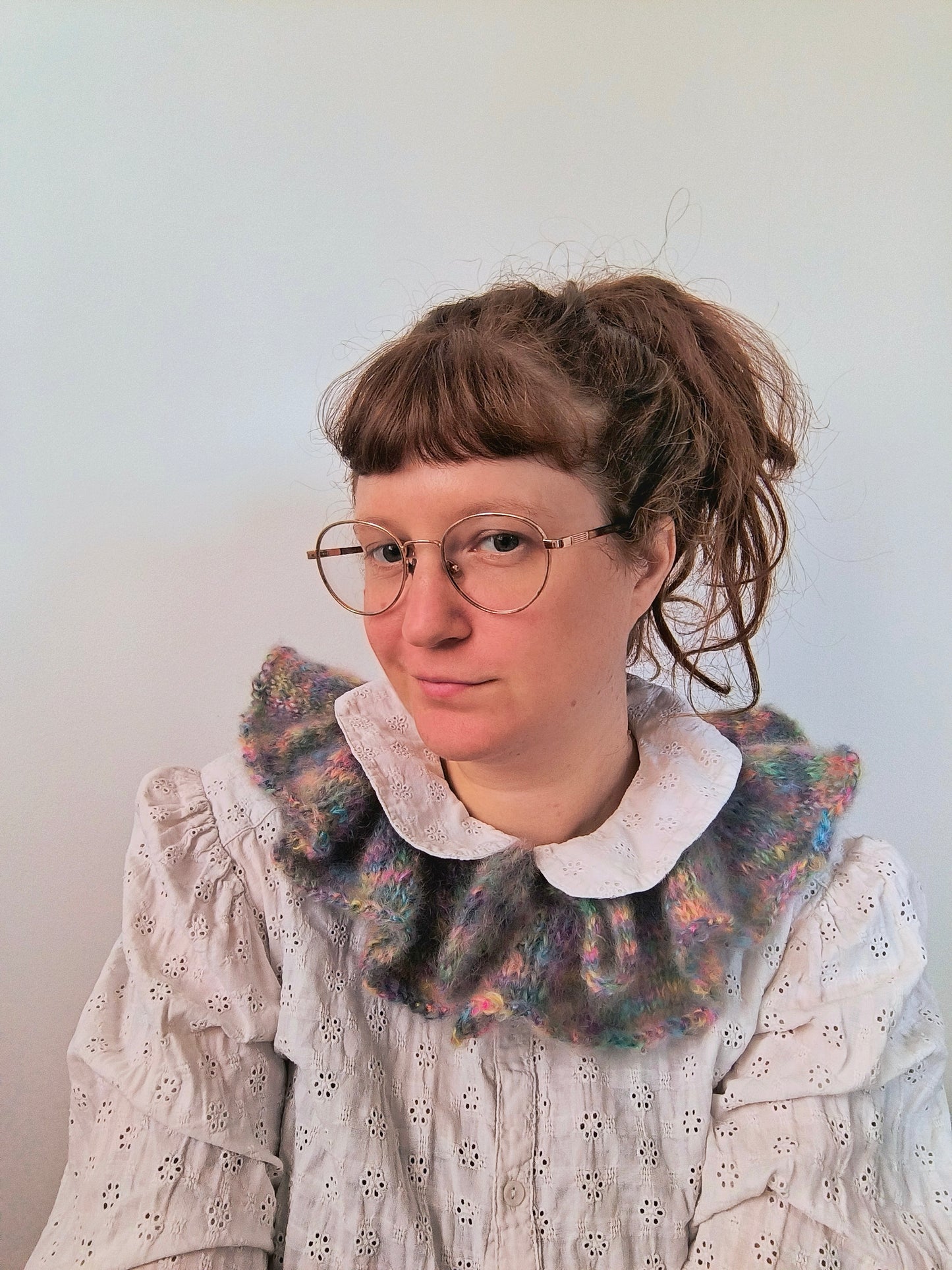 Colletti in lana e mohair