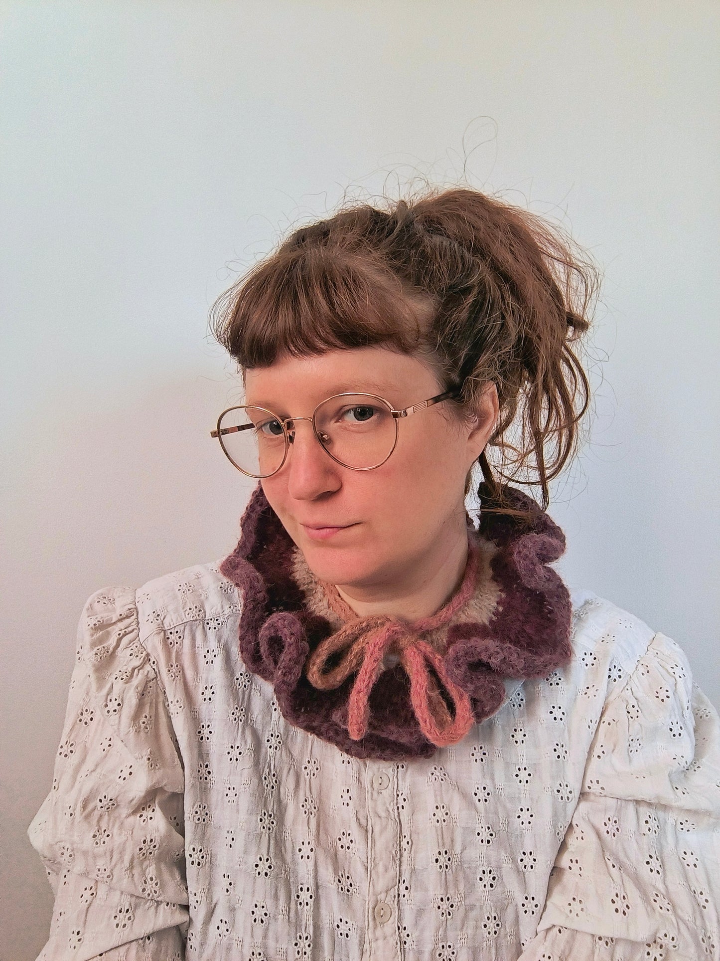 Colletti in lana e mohair