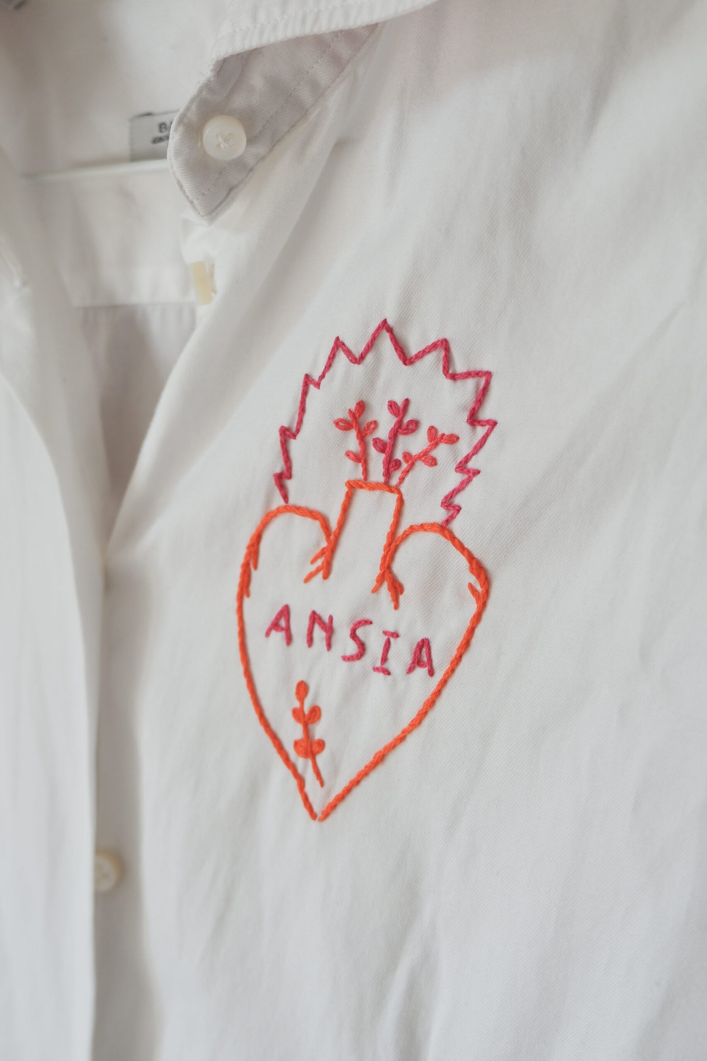 Camicia bianca Ansia
