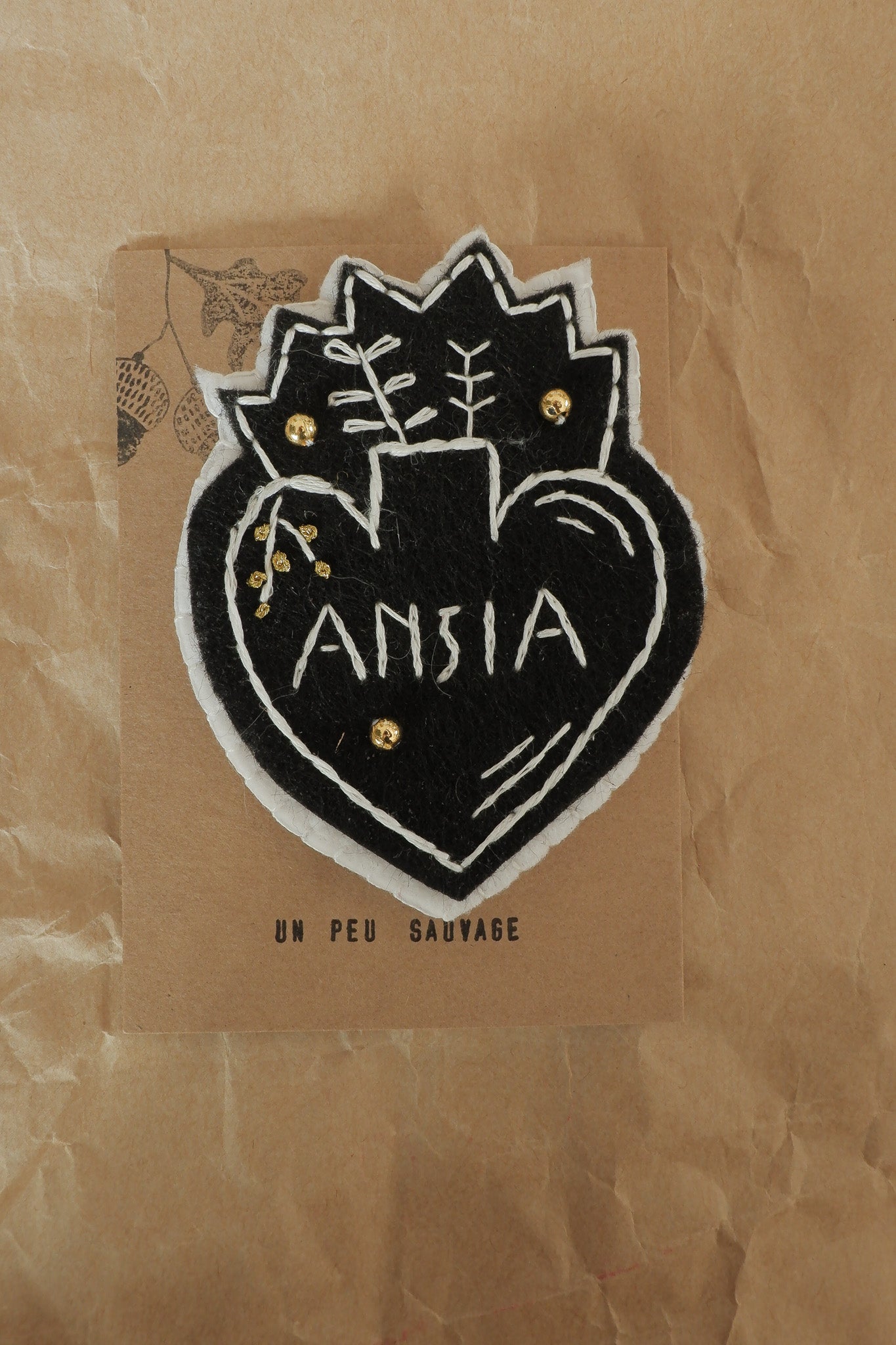 Spilla Ansia Cuore Sacro