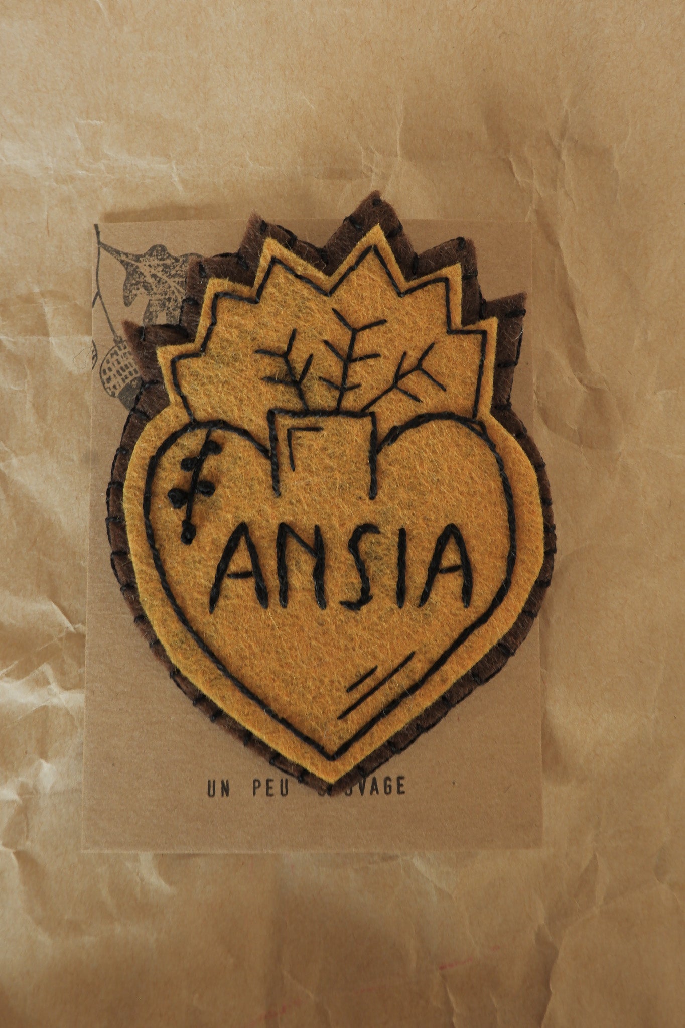 Spilla Ansia Cuore Sacro