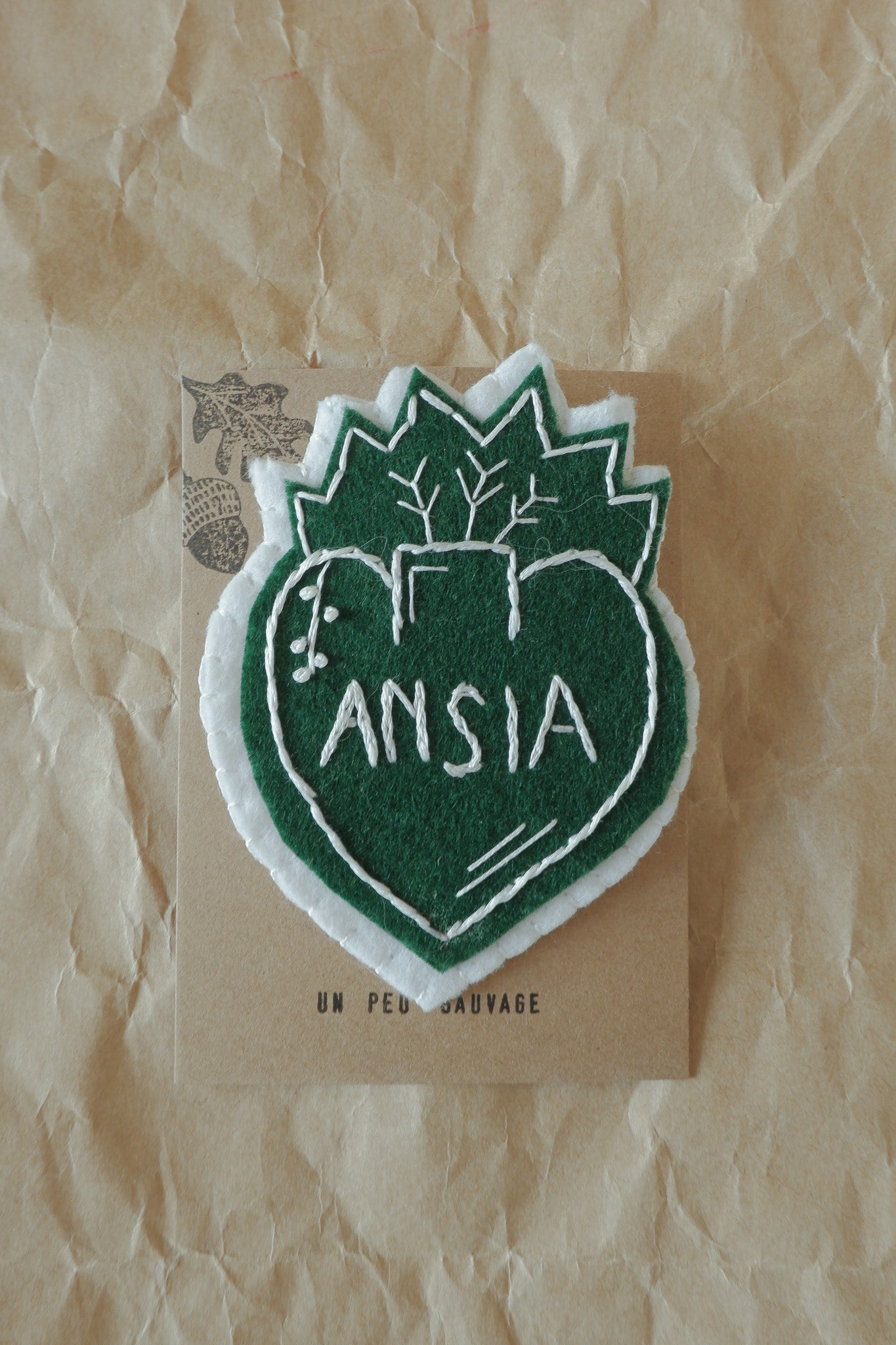 Spilla Ansia Cuore Sacro