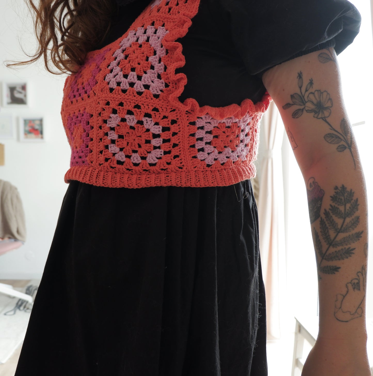Gilet corpetto in cotone riciclato