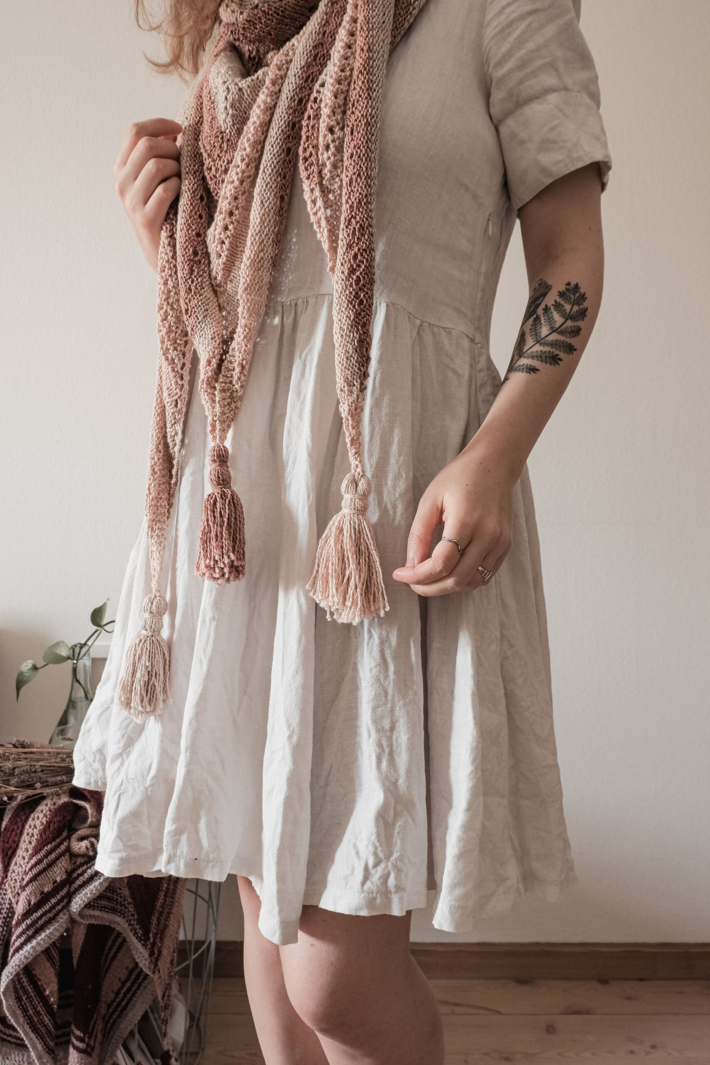 Scialle Dried Lavender - Pattern