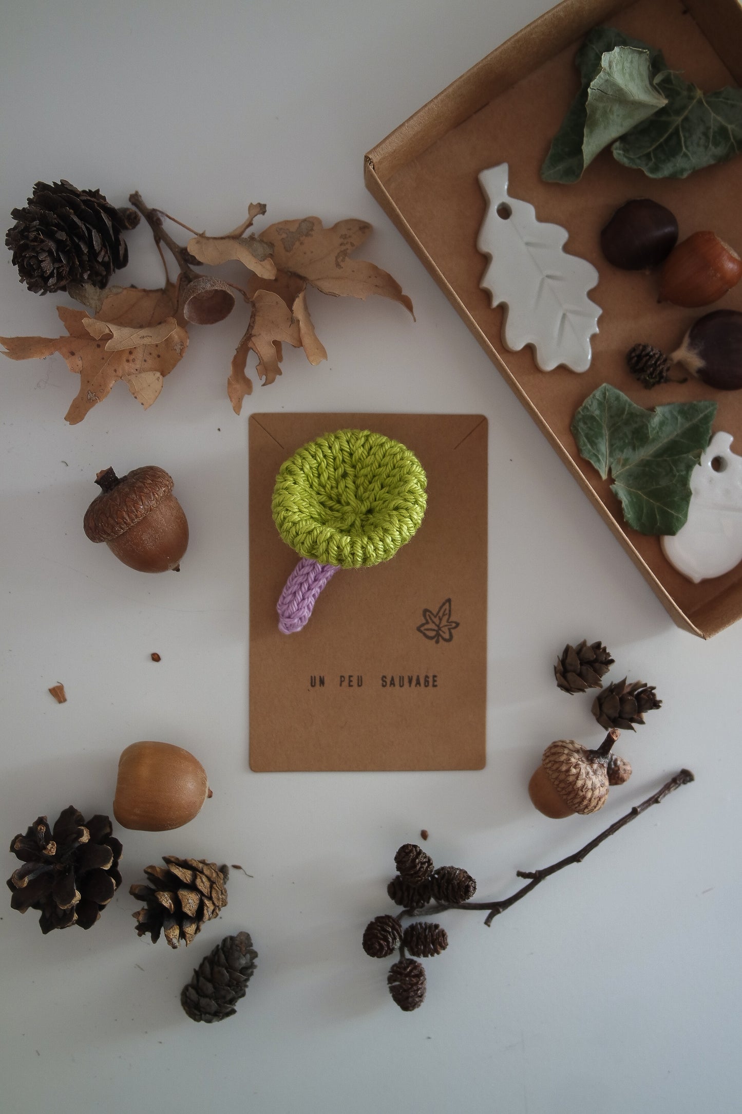 Spilla Fungo Finferlo