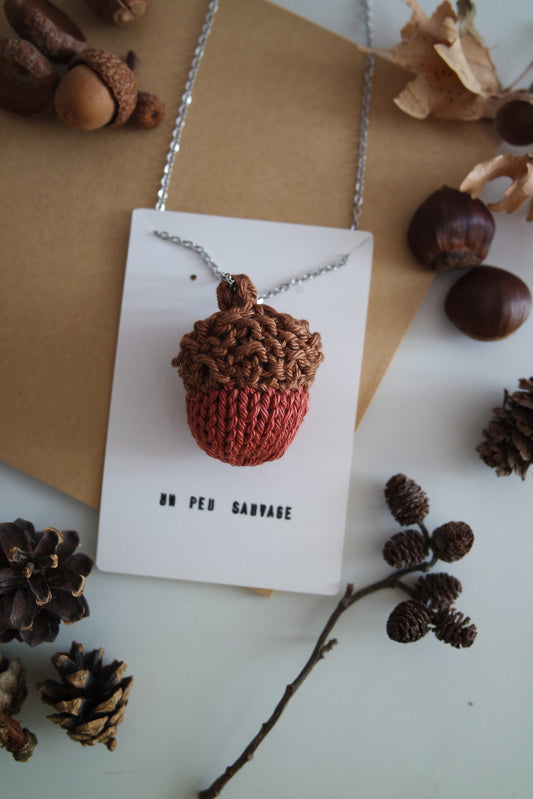 Collane Ghiande in cotone