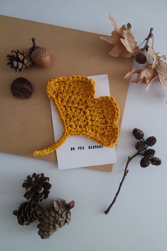 Collana Foglia di Ginko